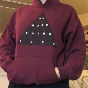 “Do more think less” Hoodie